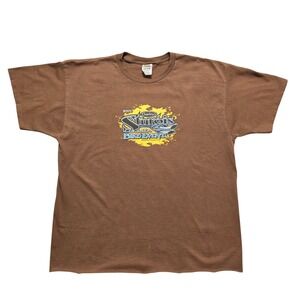 2007 Sturgis Bike Event Raw Hem Graphic T-Shirt Mens XL